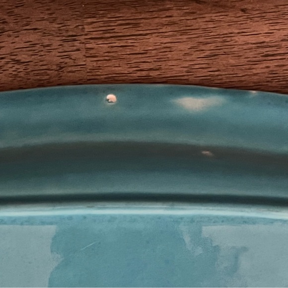 Homer Laughlin Harlequin Turquoise Half Pound Butter Dish  Rare Vintage - Picture 8 of 8